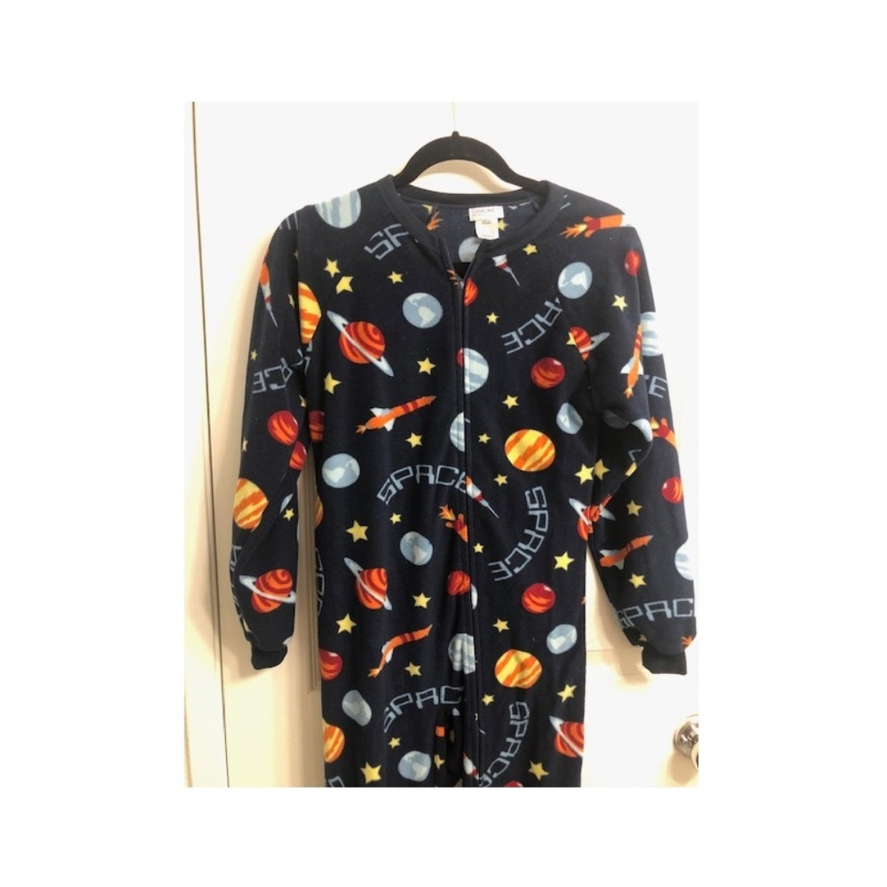 Outerspace Planets Onesie Kids Large